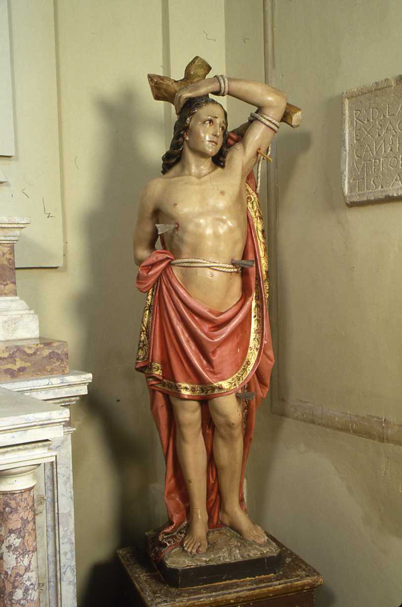 San Sebastiano (statua) - bottega emiliano-romagnola (fine/inizio secc. XIX/ XX)