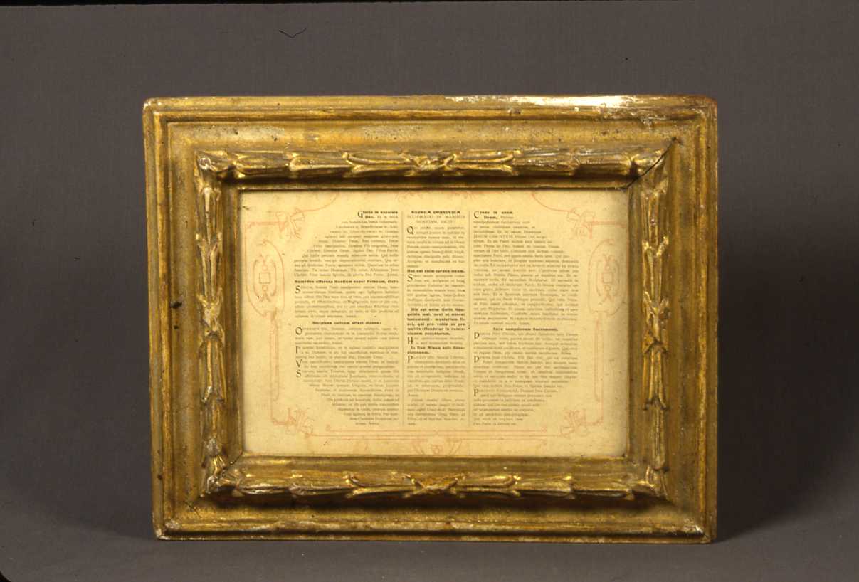 cartagloria - bottega emiliano-romagnola (ultimo quarto sec. XVIII)