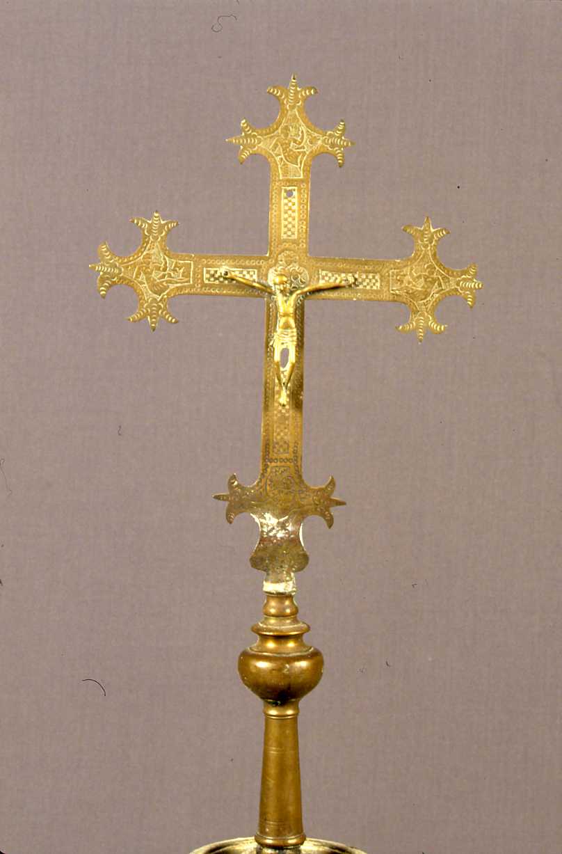 croce processionale - bottega emiliano-romagnola (sec. XVII)