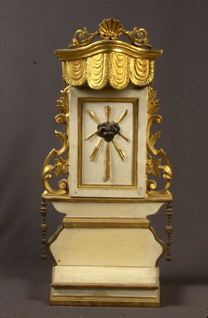 tronetto per esposizione eucaristica - bottega emiliano-romagnola (sec. XIX)