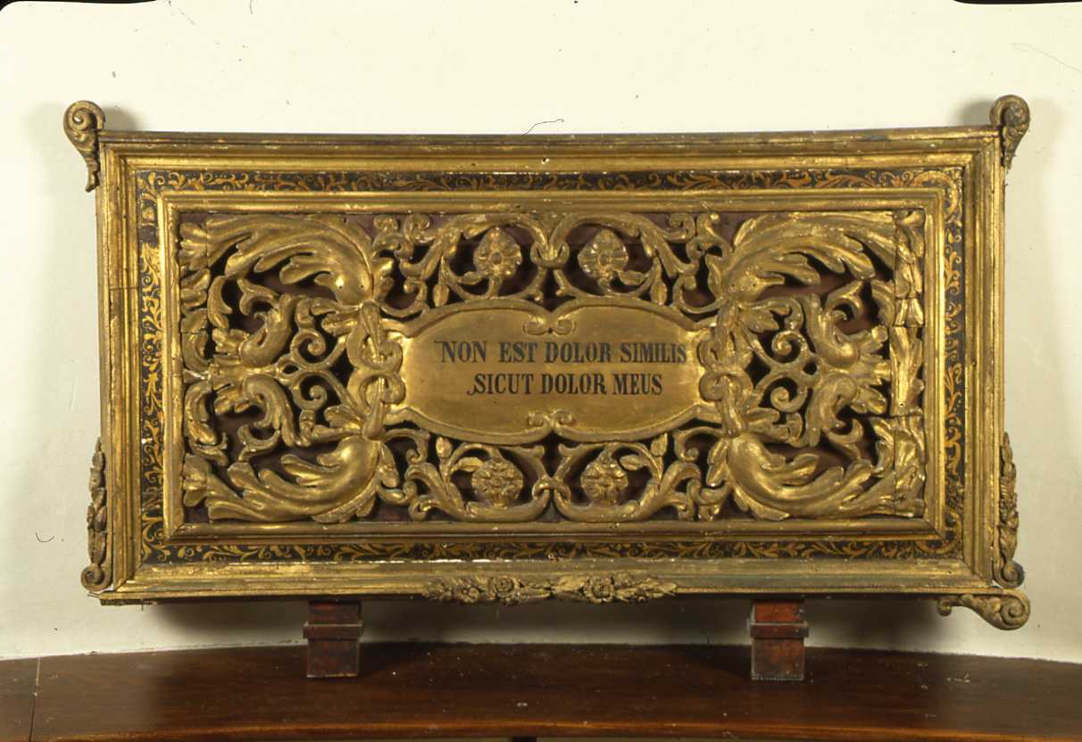 paliotto - bottega emiliano-romagnola (sec. XVIII)