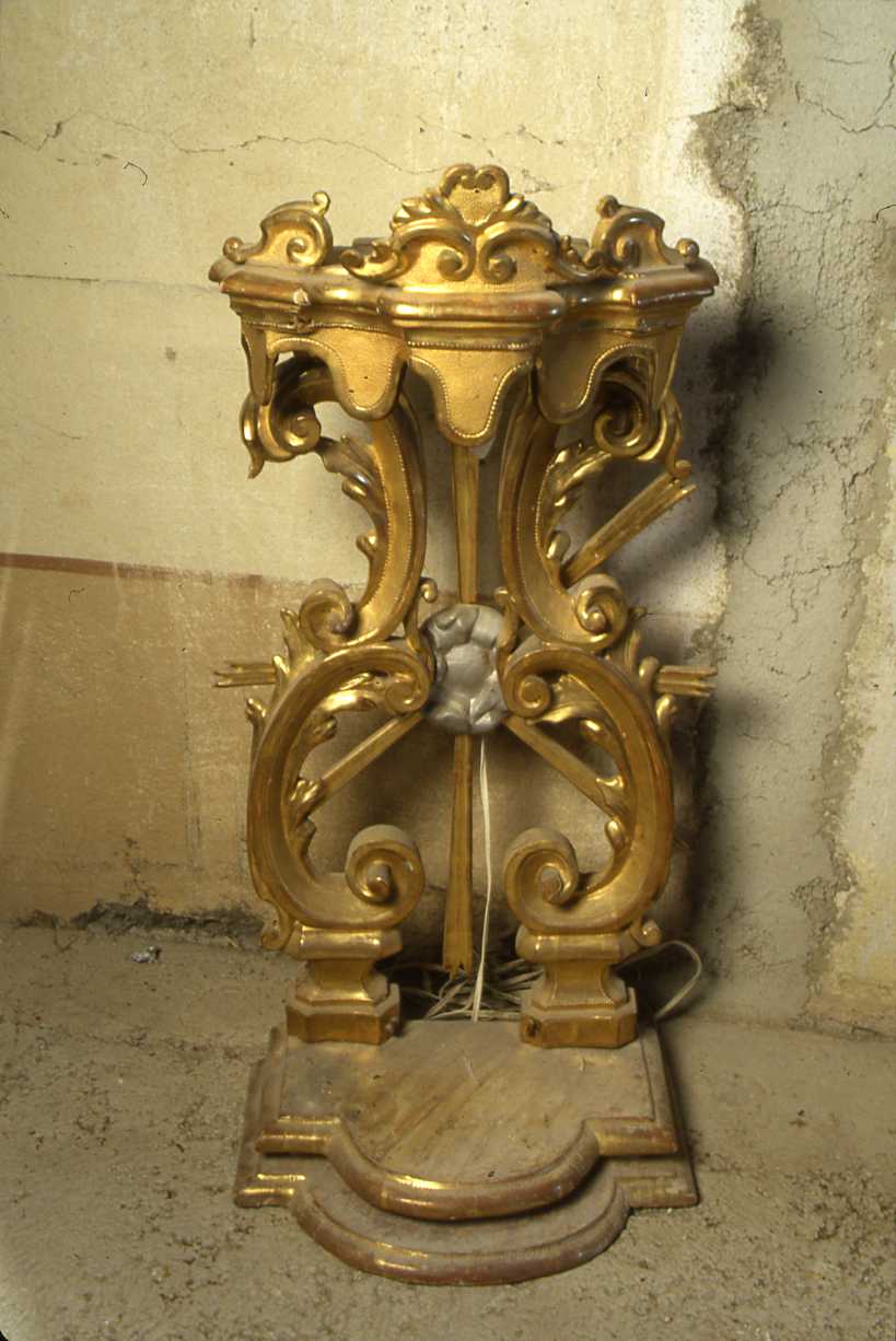 tronetto per esposizione eucaristica - bottega emiliano-romagnola (sec. XVIII)