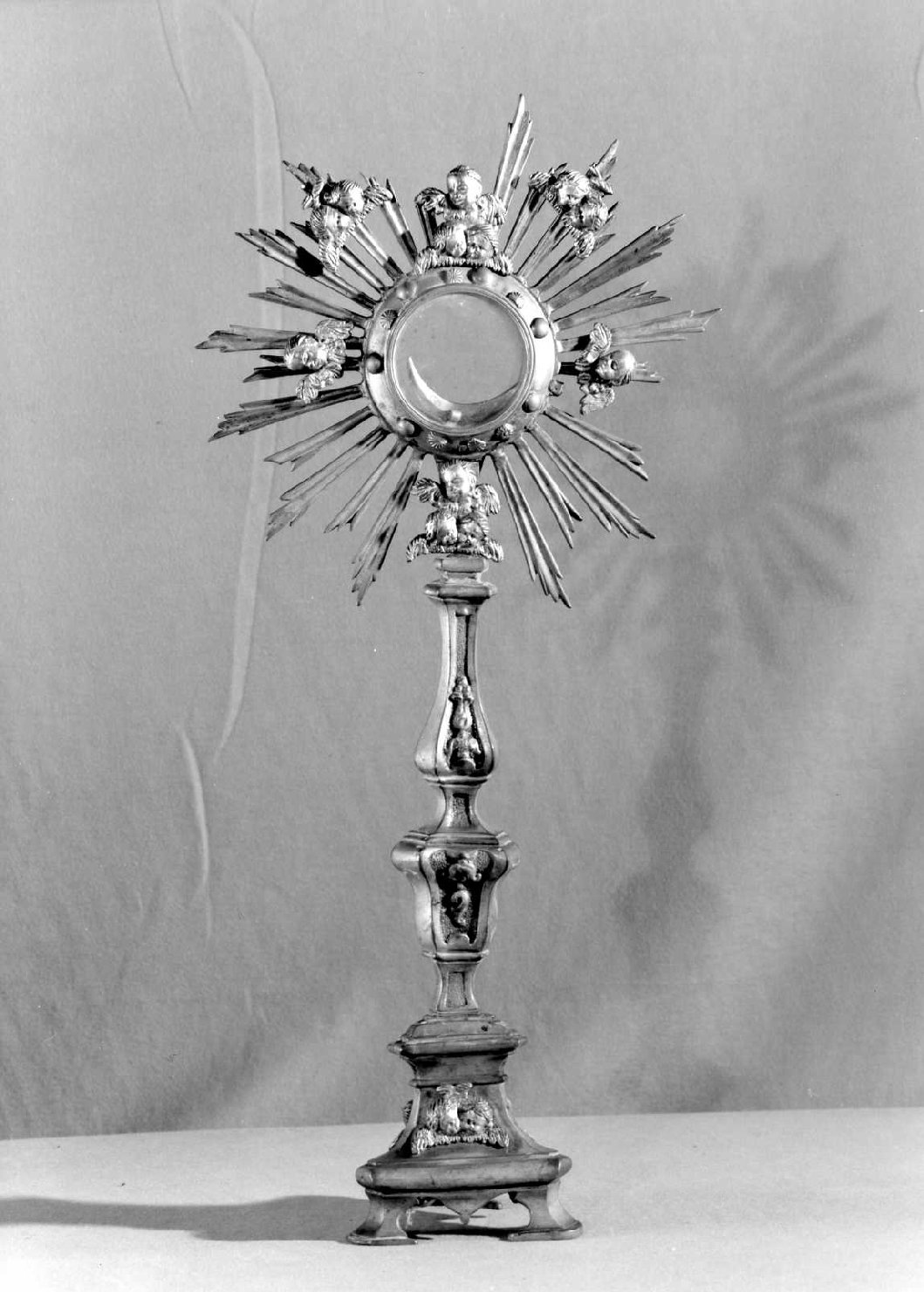 ostensorio - ambito romagnolo (sec. XIX)