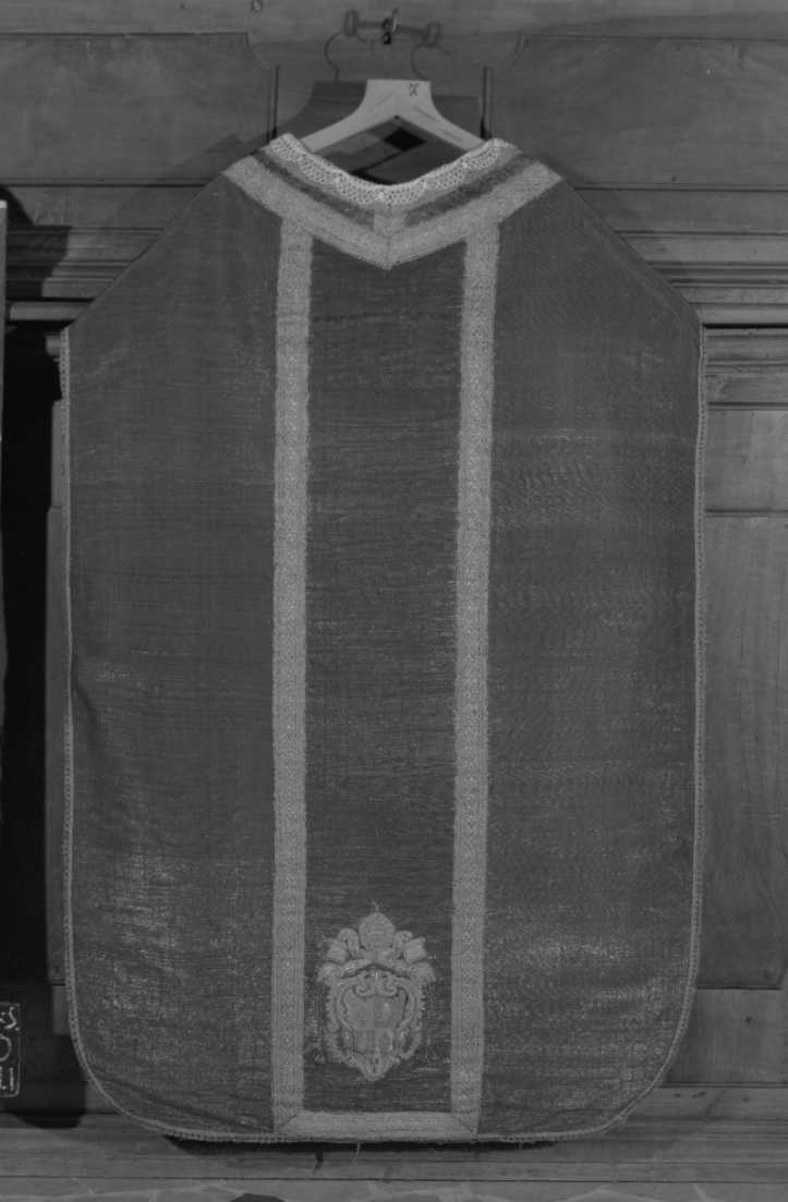 paramento liturgico, insieme - manifattura forlivese (terzo quarto sec. XVII)
