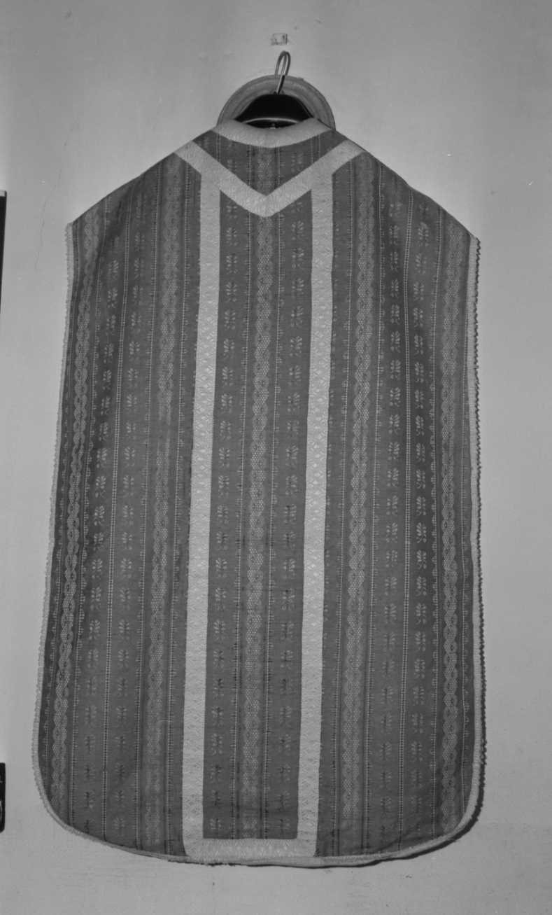 paramento liturgico, insieme - manifattura italiana (seconda metà sec. XVIII)