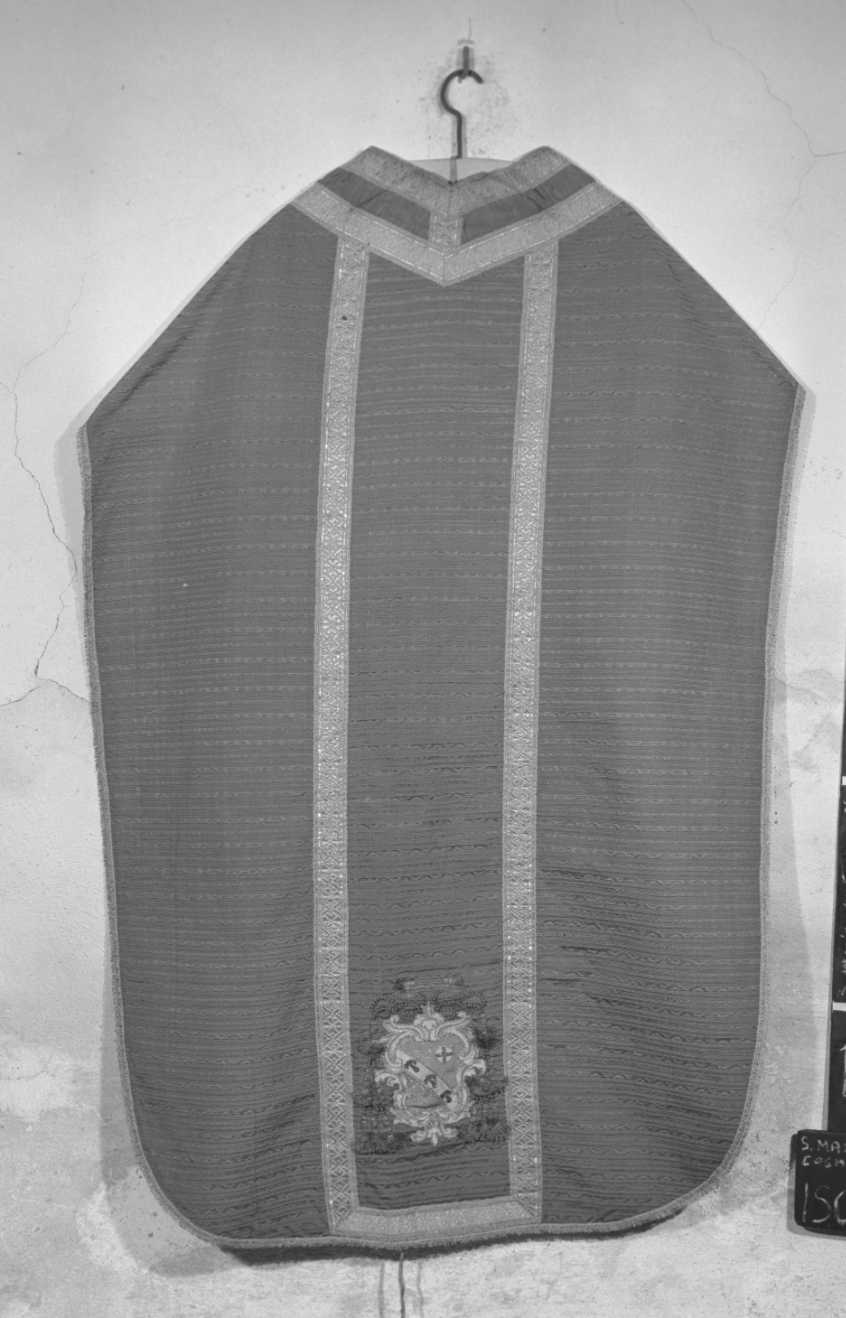 paramento liturgico, insieme - manifattura italiana (prima metà sec. XVIII)