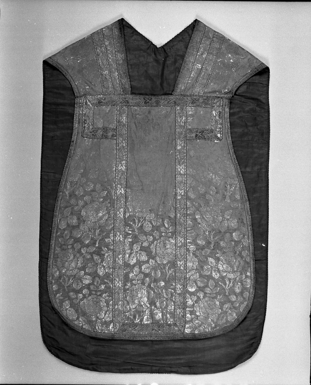 paramento liturgico, insieme - manifattura italiana (seconda metà sec. XIX)