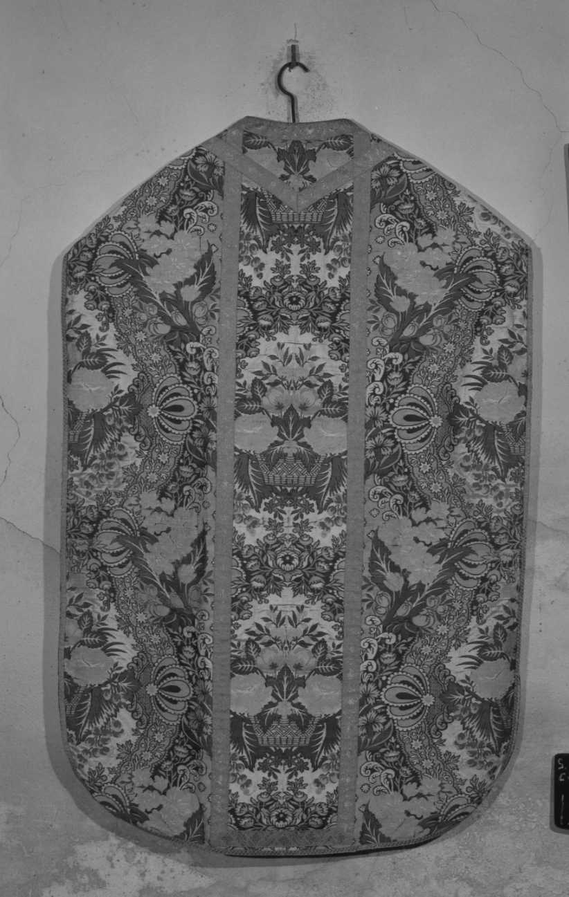 paramento liturgico, insieme - manifattura italiana (fine/inizio secc. XVIII/ XIX)