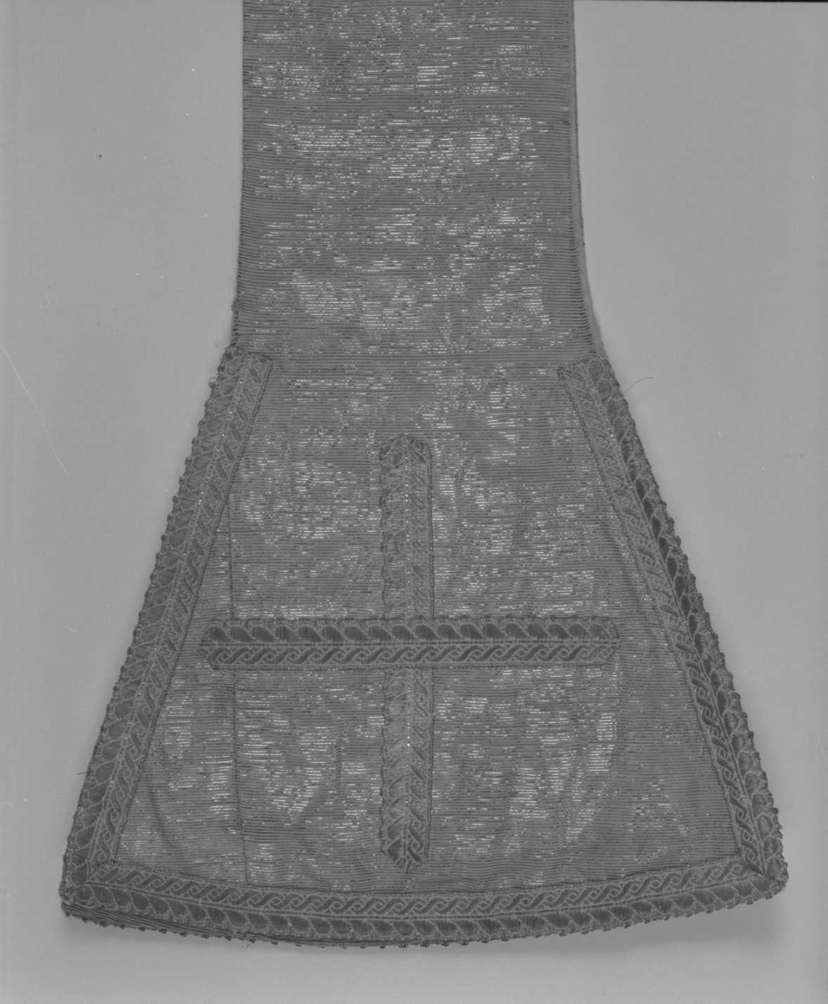 stola - manifattura italiana (seconda metà sec. XIX)