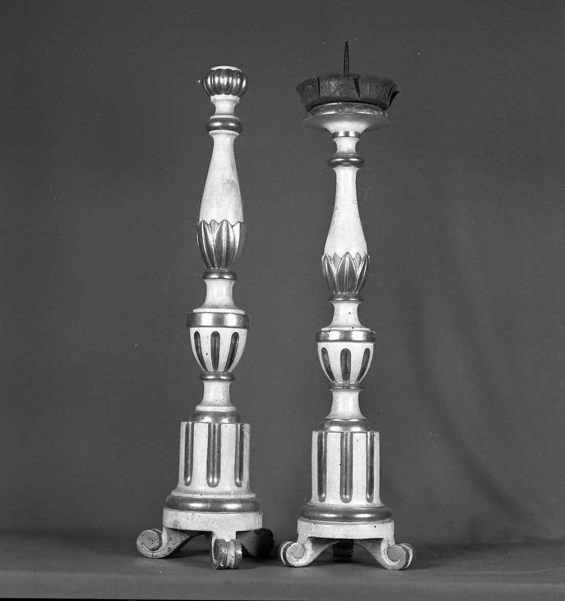 candeliere - bottega romagnola (sec. XIX)