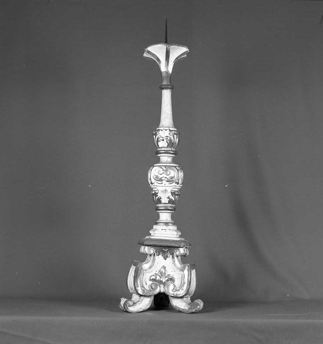 candeliere - bottega romagnola (prima metà sec. XIX)