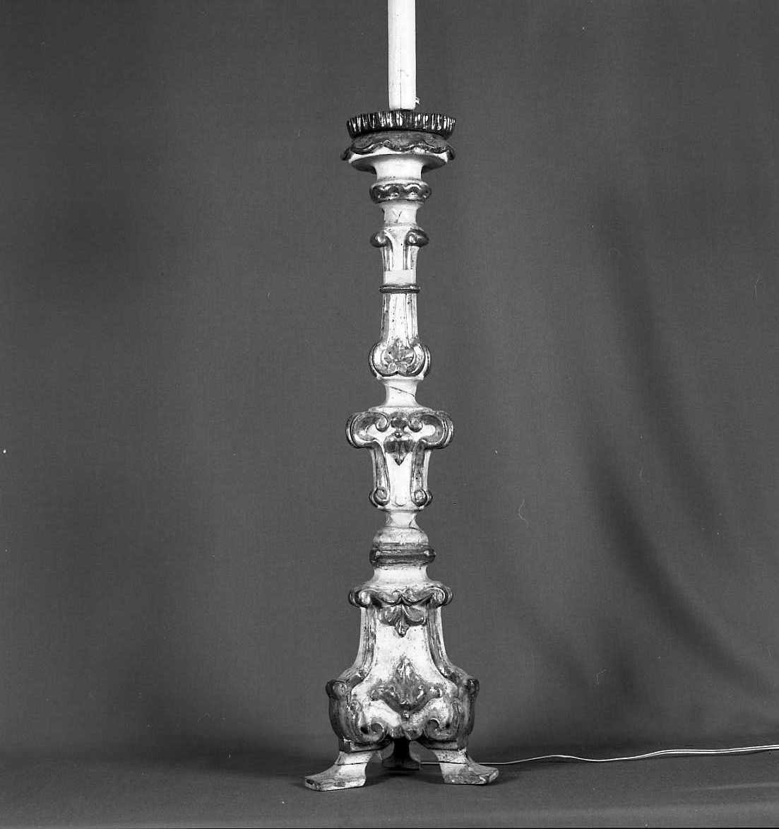 candeliere - bottega romagnola (sec. XIX)