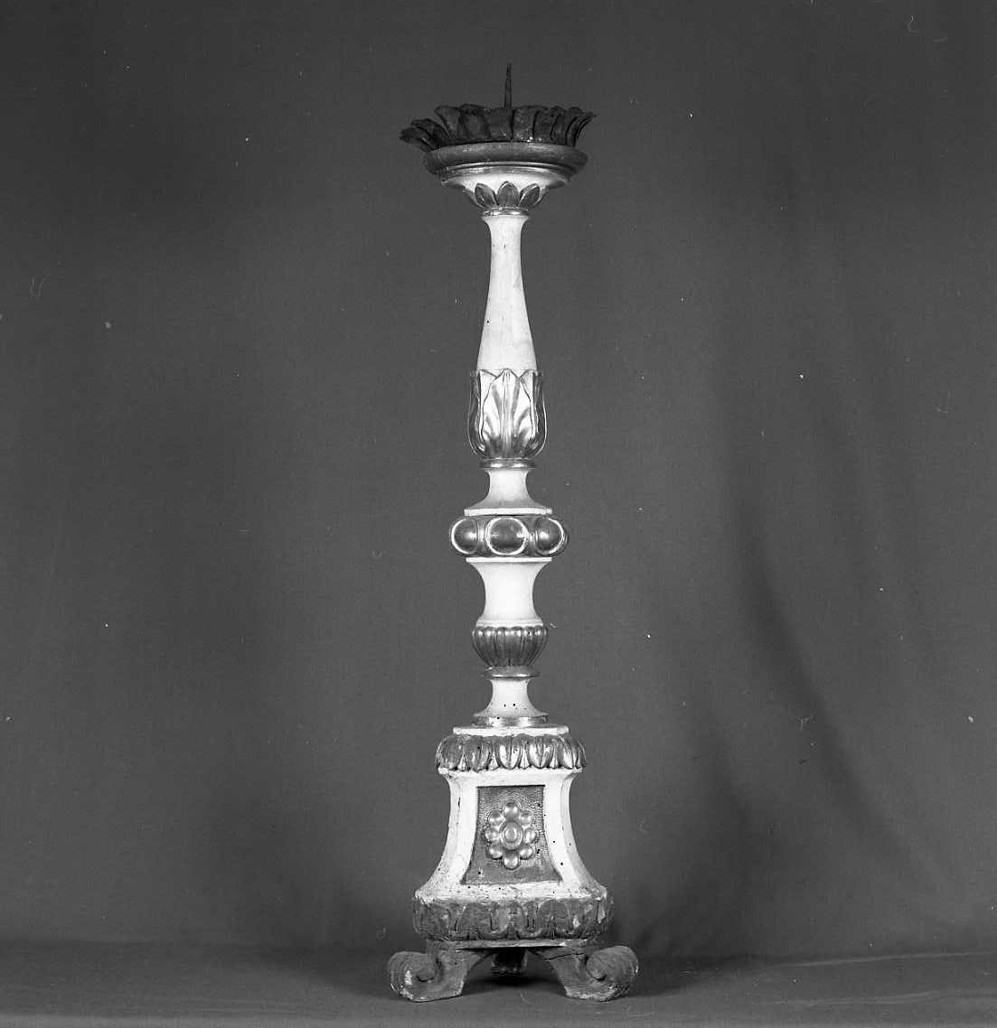 candeliere - bottega romagnola (seconda metà sec. XVIII)