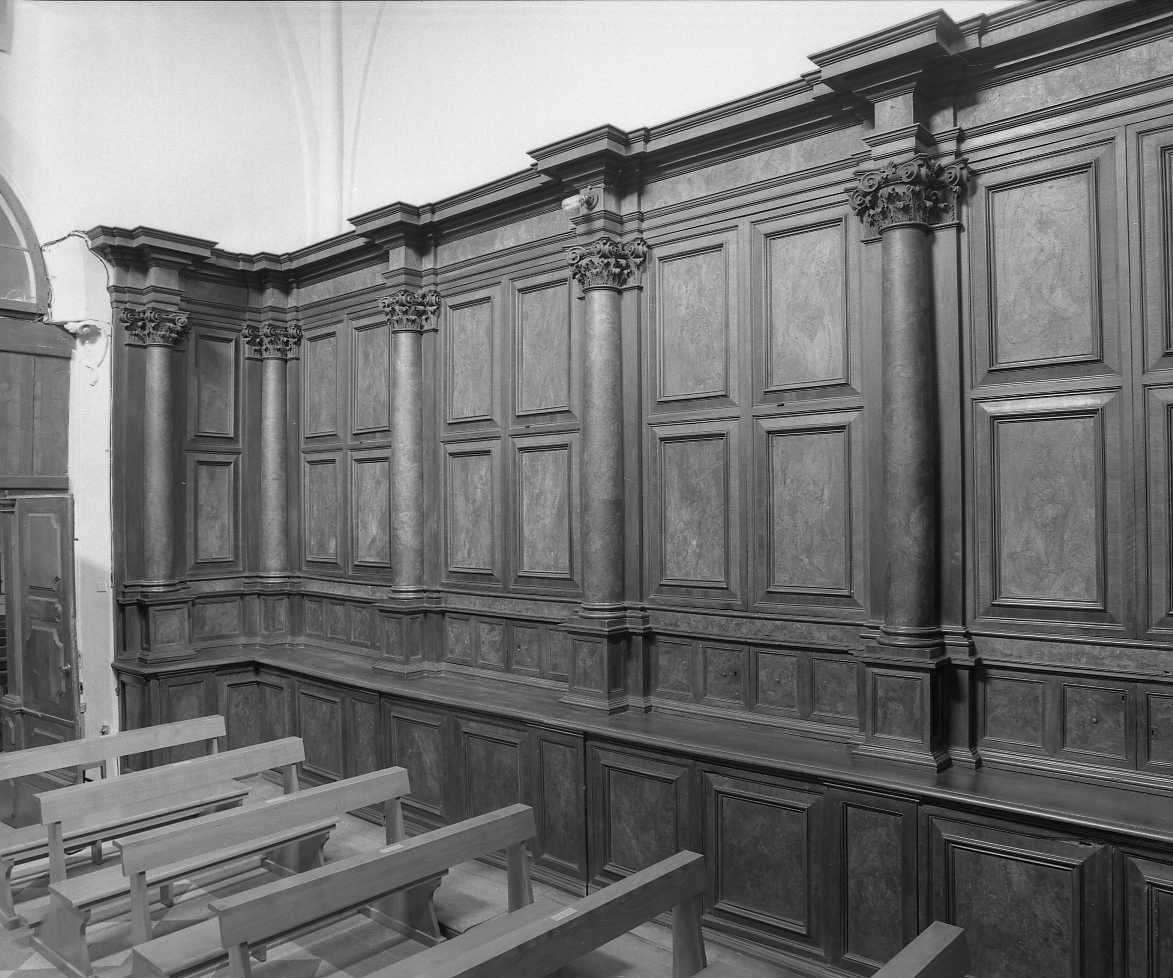 armadio da sacrestia di Ciacci Antonio (sec. XVIII)