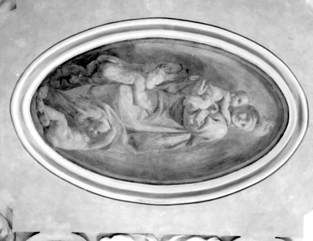 Carità (dipinto) di Bigari Vittorio Maria (sec. XVIII)