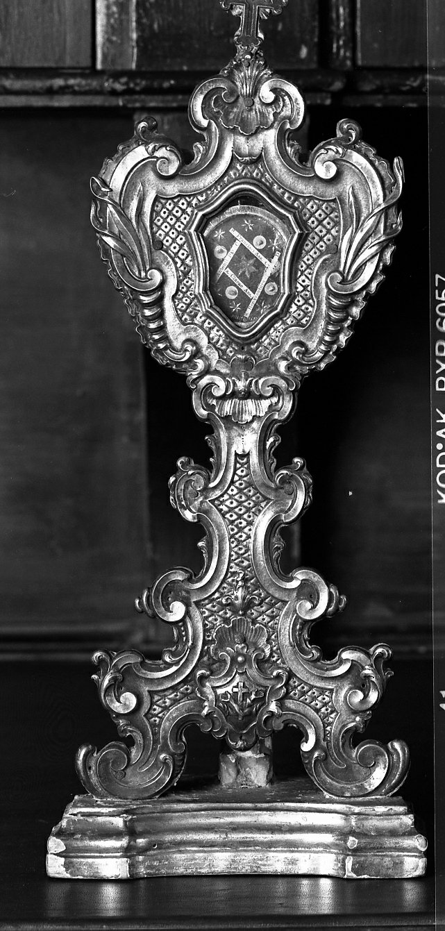 reliquiario - a ostensorio - manifattura romagnola (seconda metà sec. XVIII)