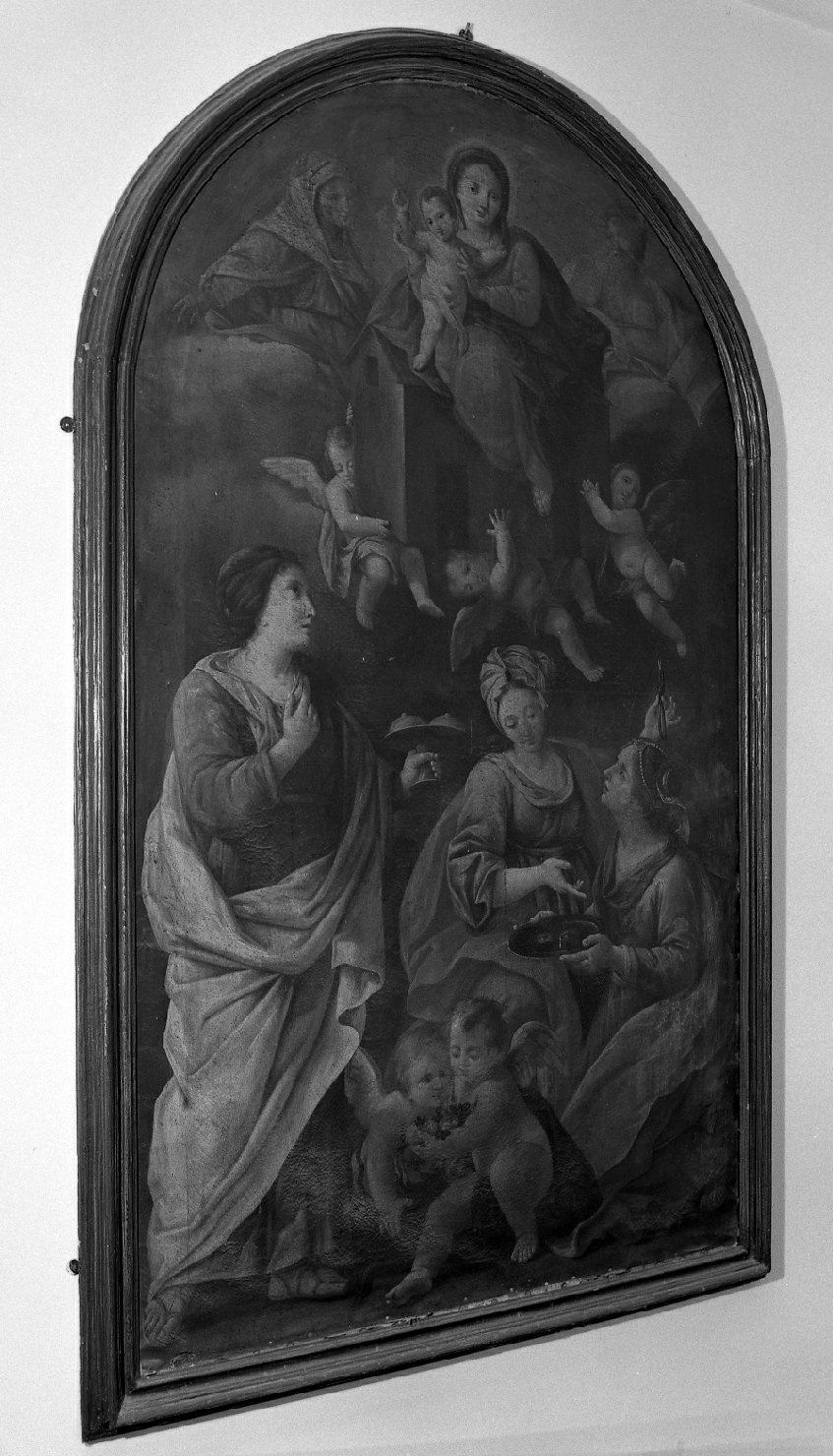 Madonna di Loreto (dipinto) di Soleri Brancaleoni Giuseppe (seconda metà sec. XVIII)
