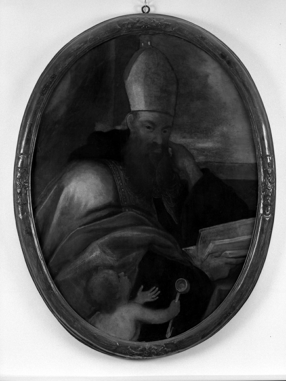 Sant'Agostino (dipinto) - ambito romagnolo (sec. XVIII)