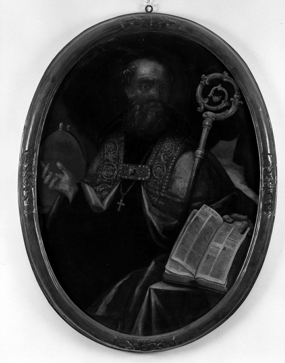 Santo vescovo (dipinto) - ambito romagnolo (sec. XVIII)