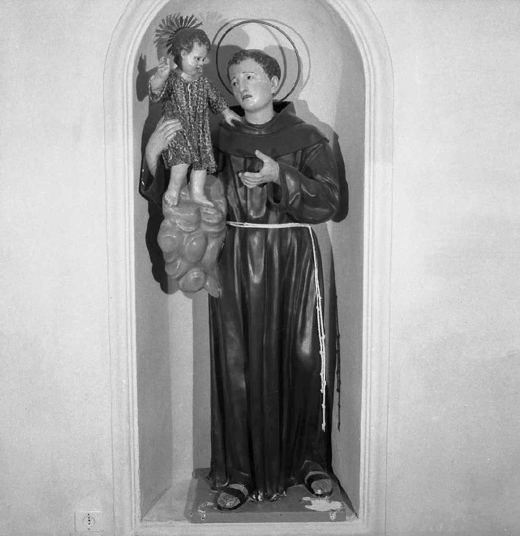 Sant'Antonio da Padova (statua) - bottega romagnola (sec. XIX)