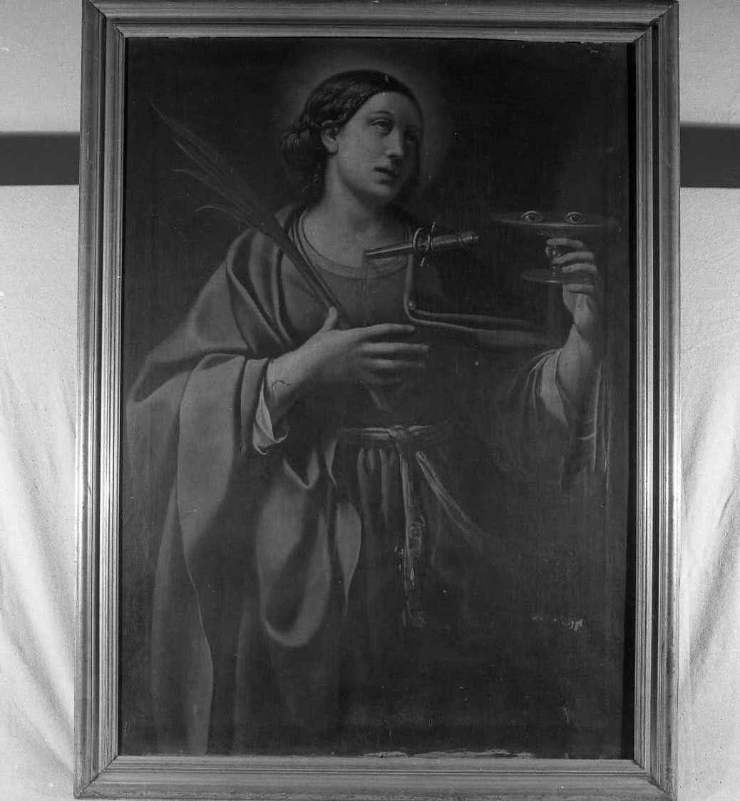 Santa Lucia (dipinto) di Tiarini Alessandro (sec. XVII)
