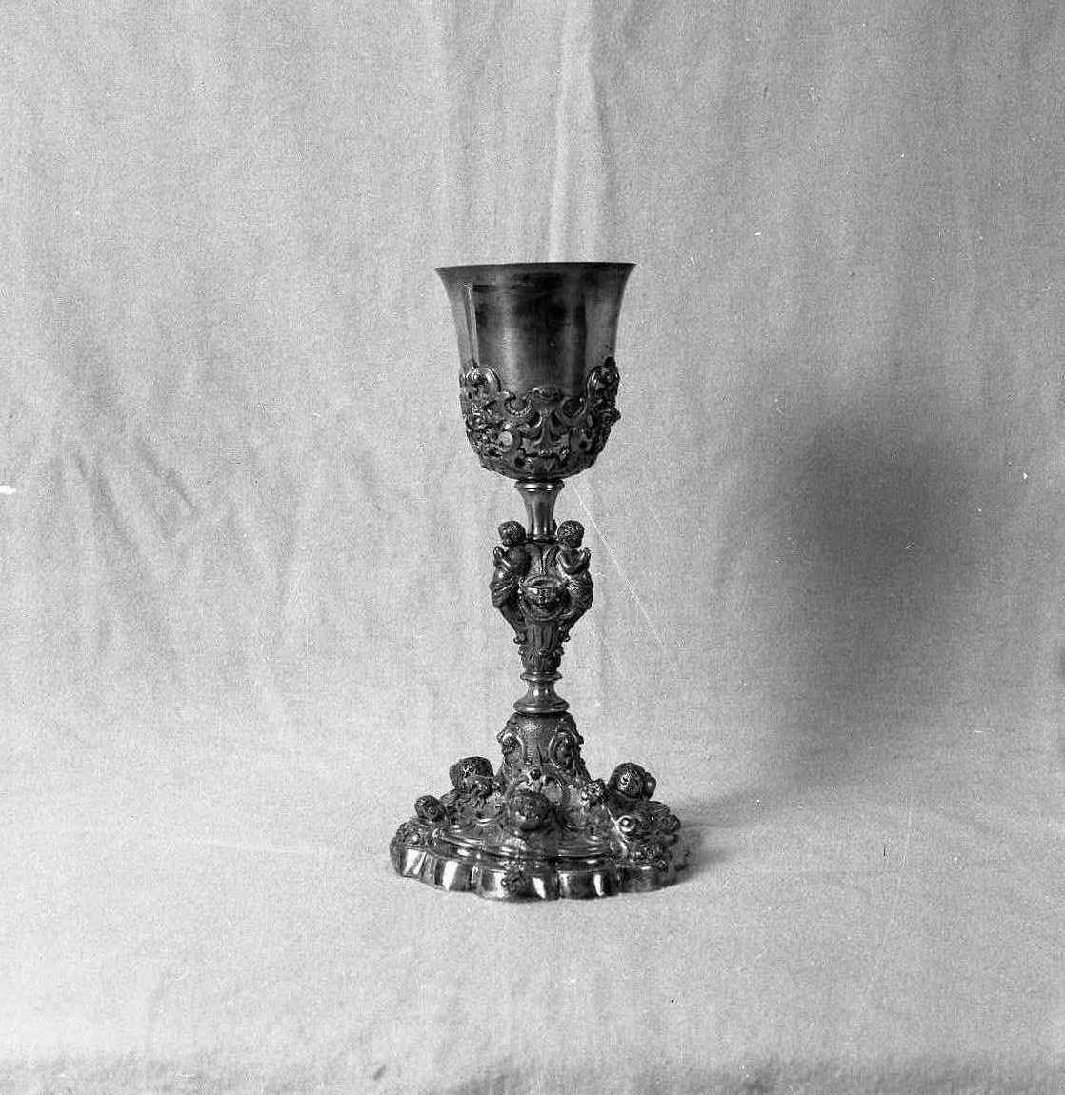 calice - bottega romagnola (sec. XIX)