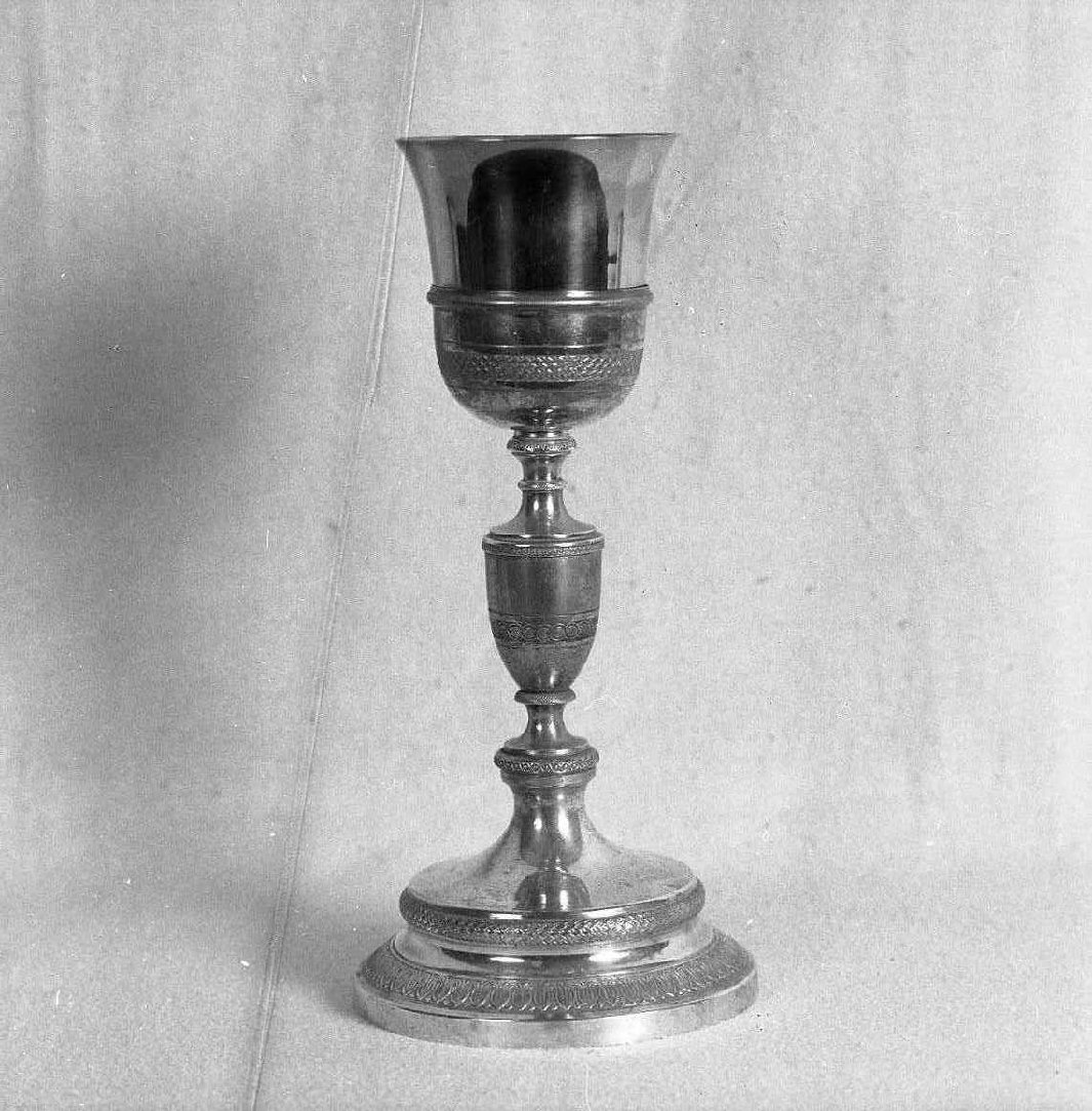 calice - bottega romagnola (primo quarto sec. XX)