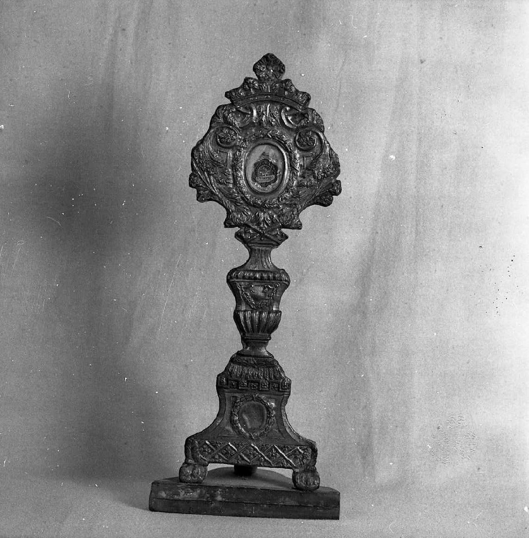 reliquiario - bottega romagnola (sec. XIX)