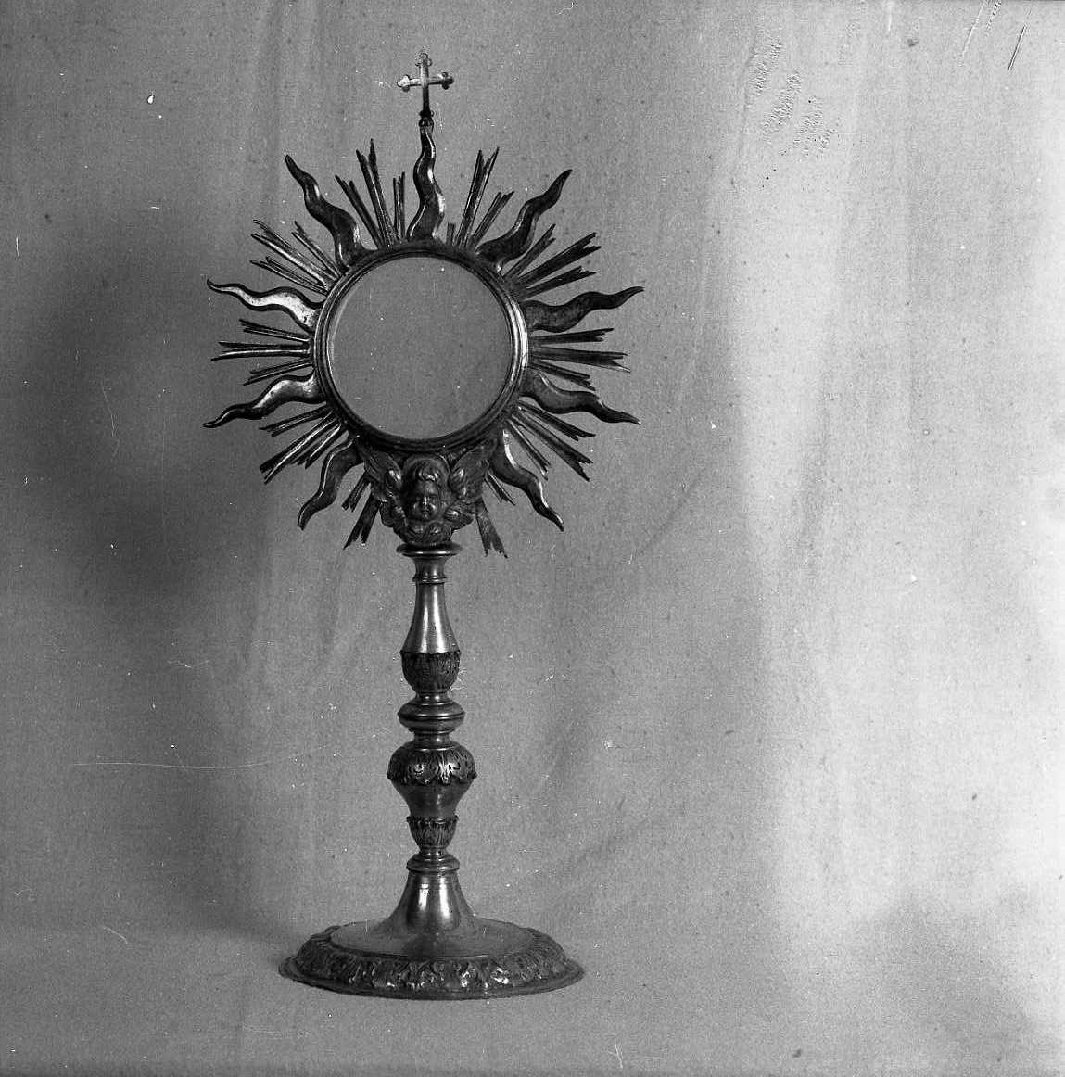 ostensorio - bottega romagnola (sec. XVIII)