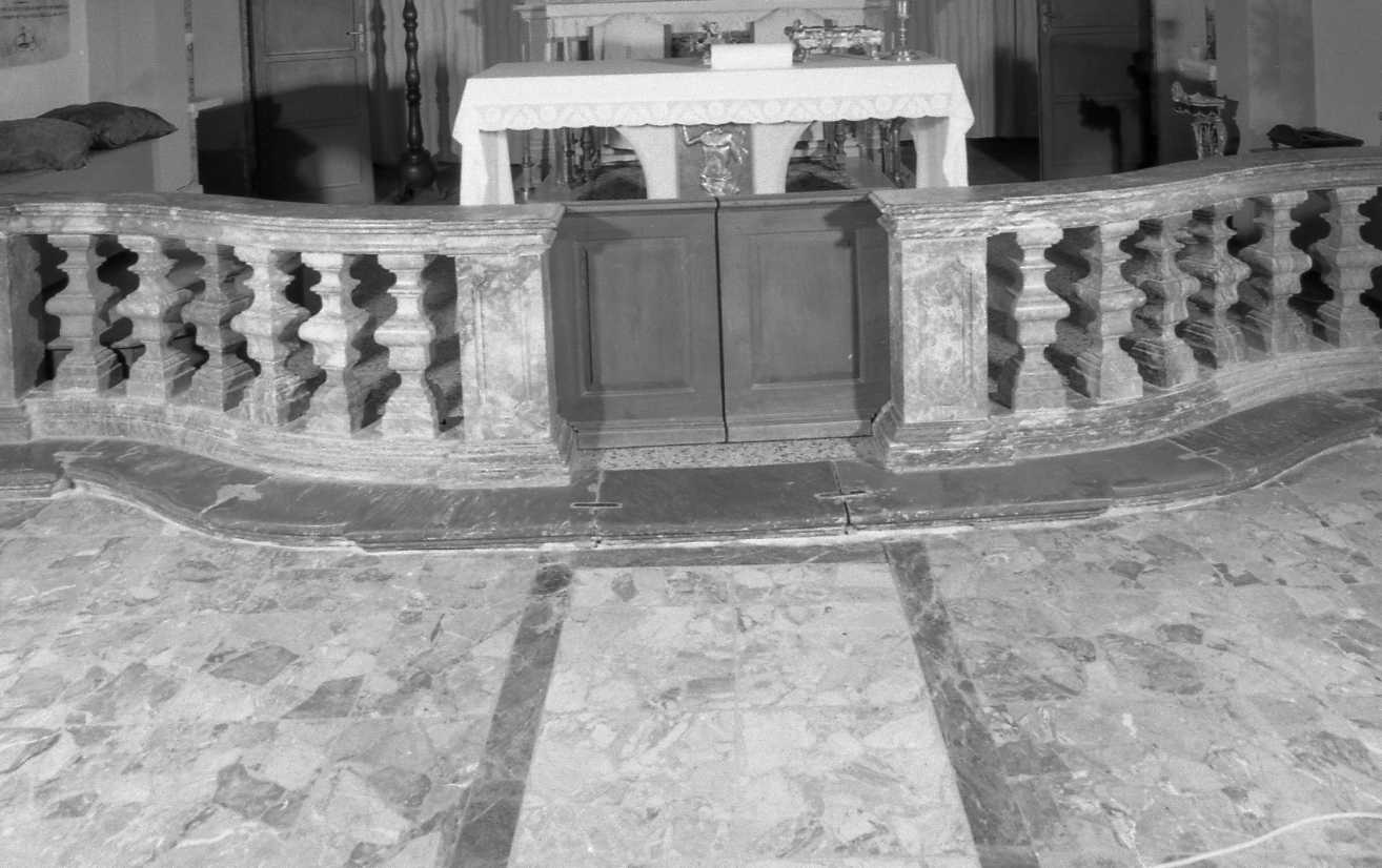 balaustrata - bottega romagnola (fine sec. XVIII)