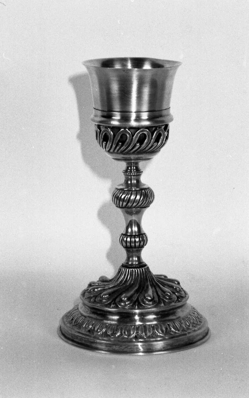 calice - bottega romagnola (seconda metà sec. XIX)