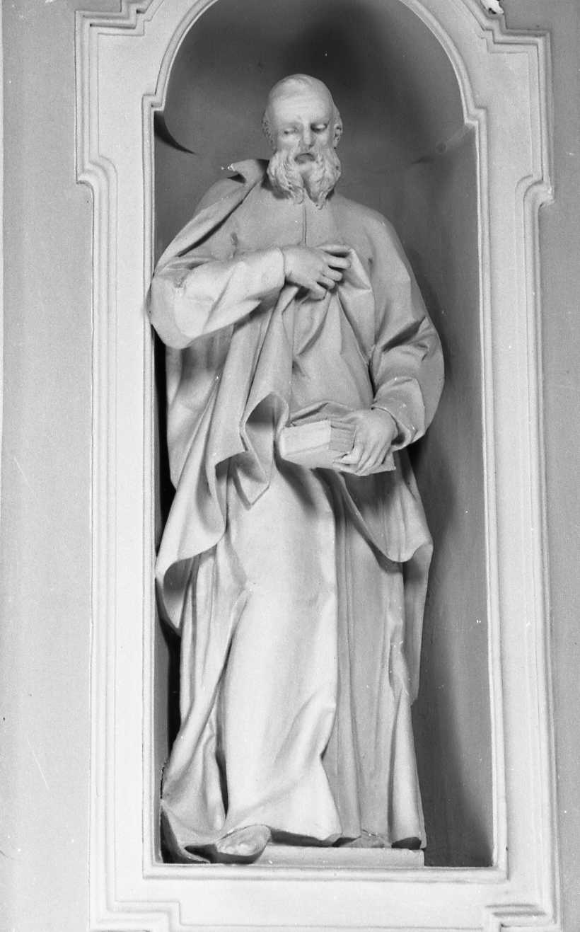 Sant'Andrea Avellino (scultura) di Calligari Francesco Maria (sec. XVIII)