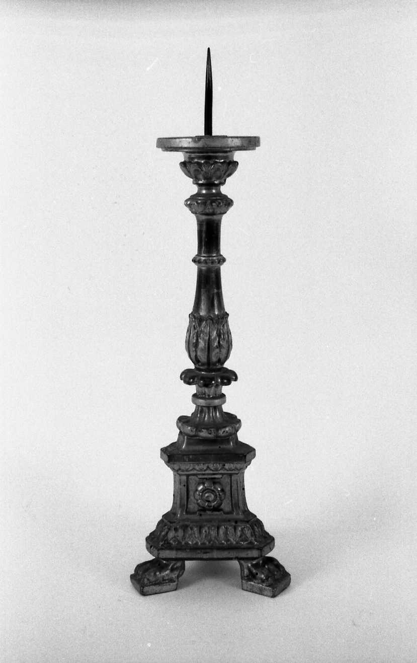 candeliere - manifattura romagnola (prima metà sec. XIX)