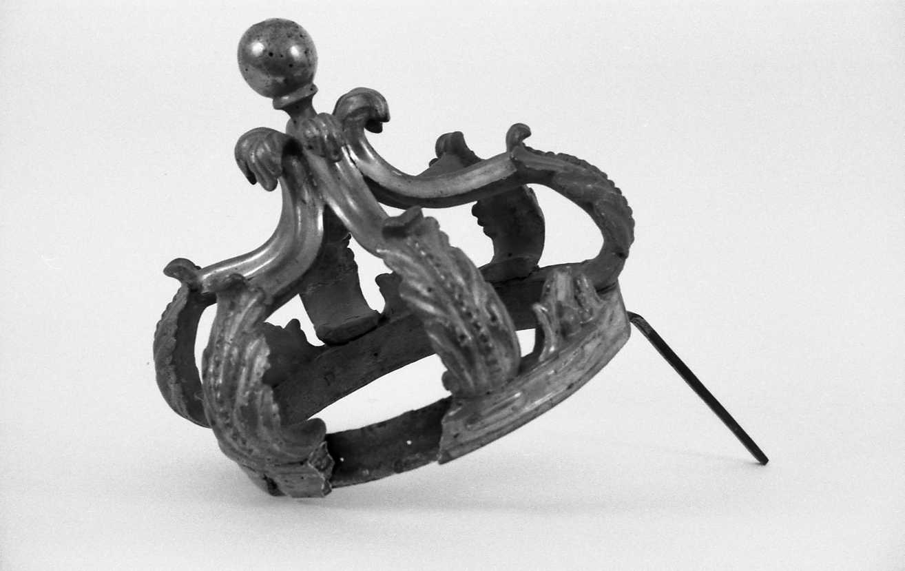 corona di tronetto per esposizione eucaristica - manifattura romagnola (prima metà sec. XIX)