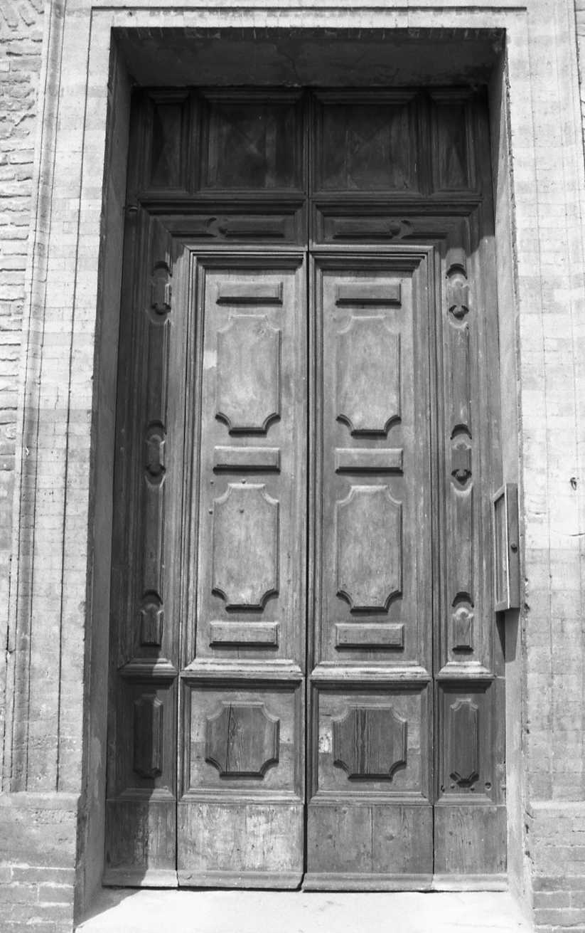 portone - manifattura romagnola (fine/inizio secc. XVIII/ XIX)