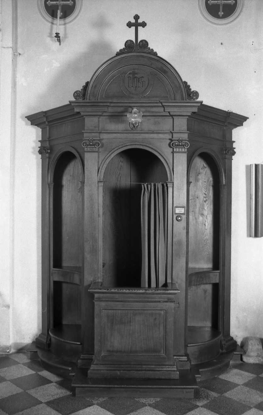confessionale - manifattura romagnola (seconda metà sec. XVIII)