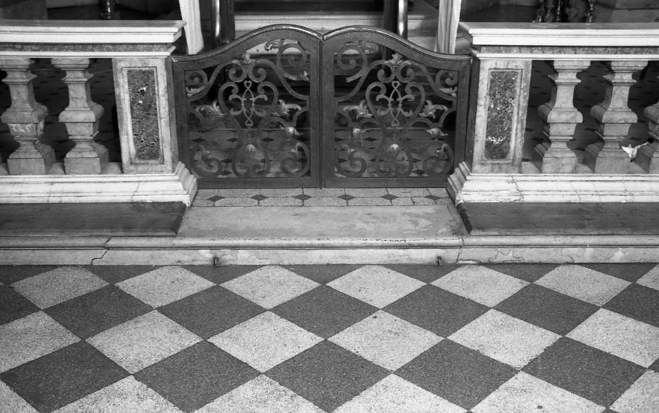 balaustrata - manifattura italiana (ultimo quarto sec. XVIII)