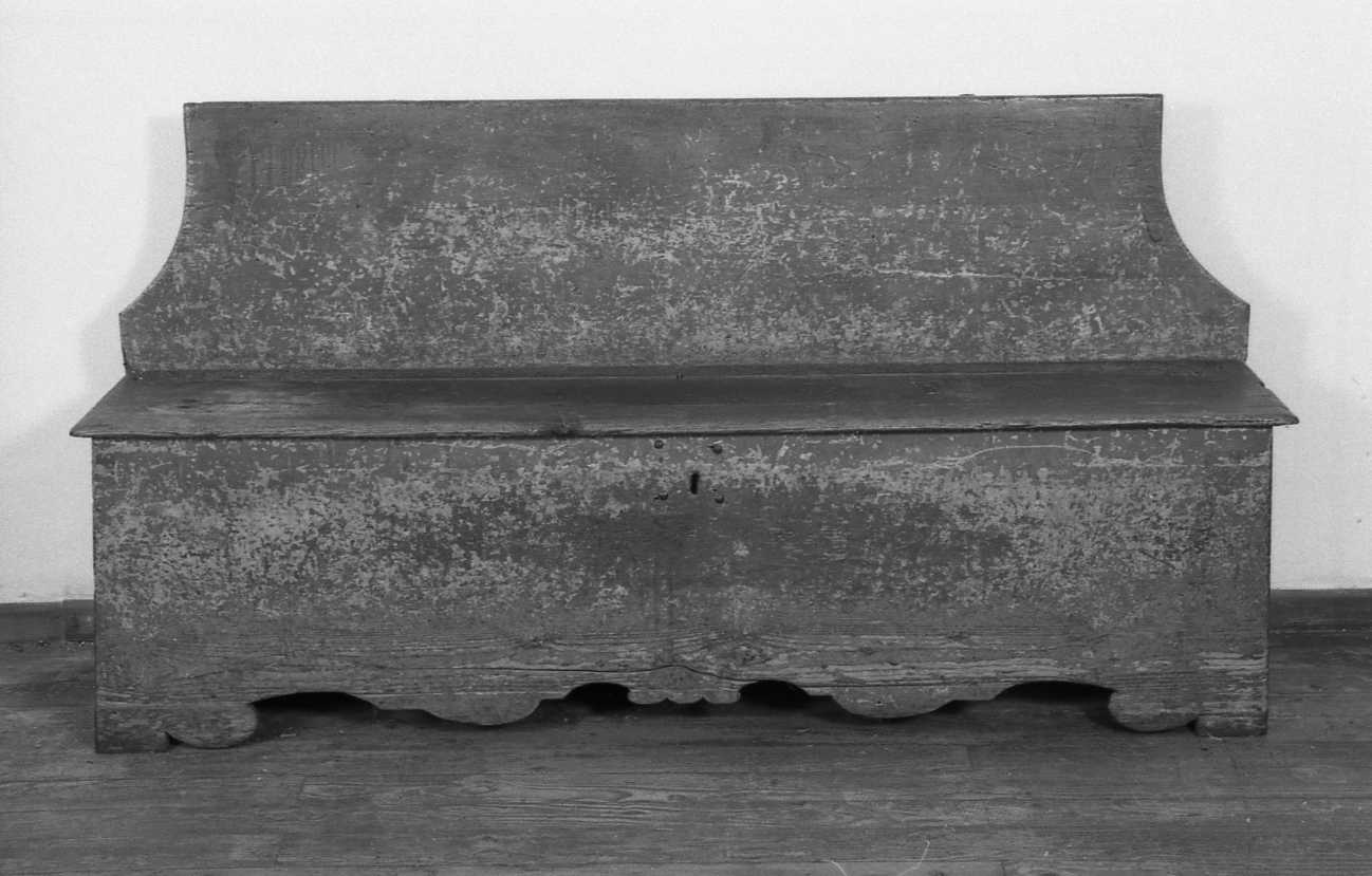 panca - manifattura romagnola (fine/inizio secc. XVIII/ XIX)