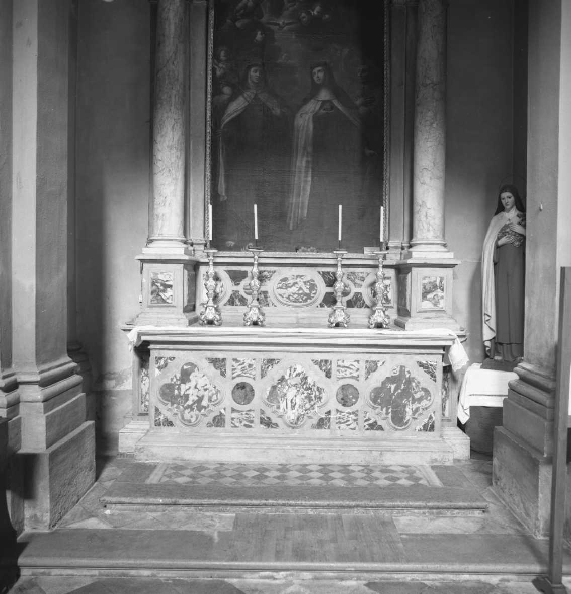 altare, elemento d'insieme - bottega romagnola (sec. XVIII)