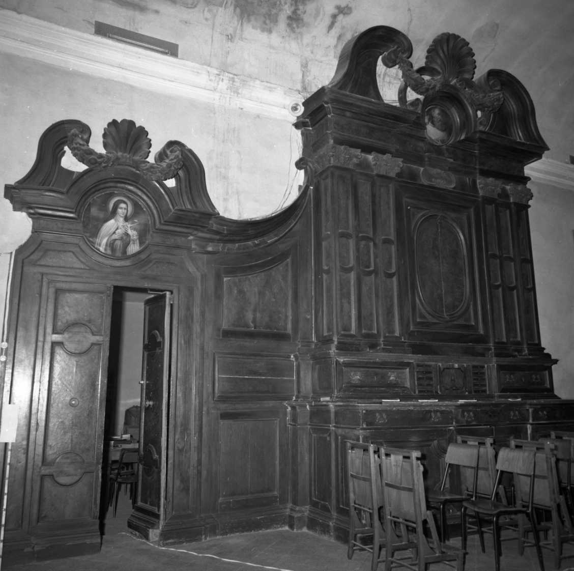 porta - a due battenti - bottega romagnola (sec. XVIII)