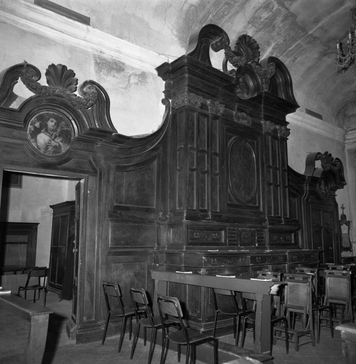 porta - a due battenti - bottega romagnola (sec. XVIII)