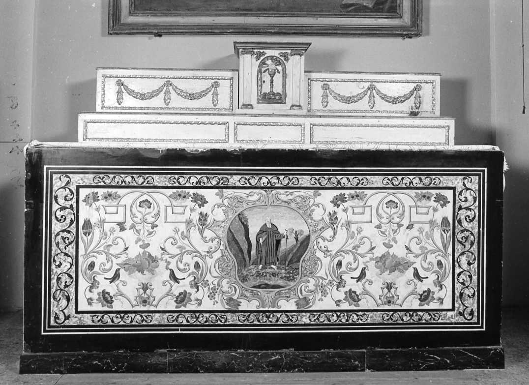 Sant'Antonio Abate (paliotto) - manifattura emiliana (sec. XVIII)