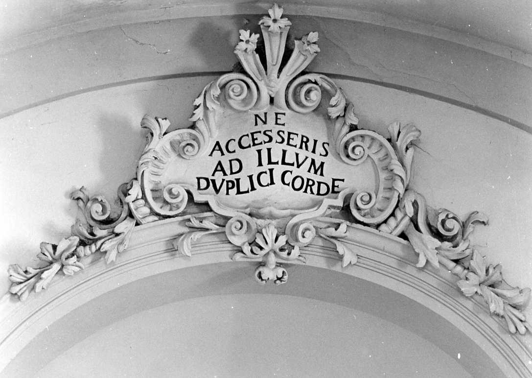 cartiglio - manifattura romagnola (seconda metà sec. XVIII)