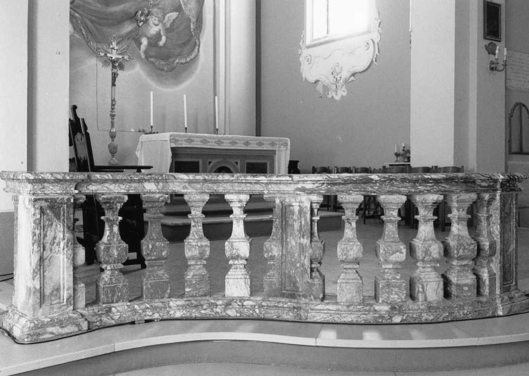 balaustrata - manifattura romagnola (seconda metà sec. XVIII)