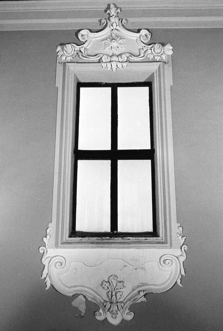 mostra di finestra - manifattura romagnola (seconda metà sec. XVIII)