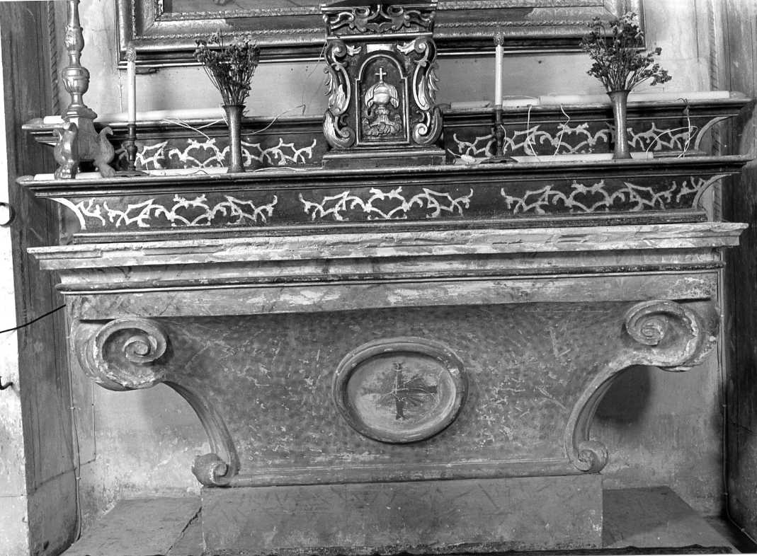 altare maggiore - manifattura romagnola (seconda metà sec. XVIII)