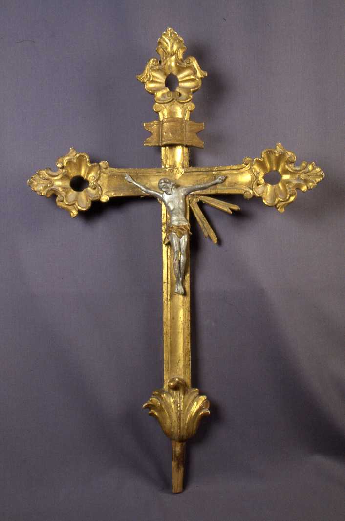 croce d'altare, frammento - ambito romagnolo (sec. XVIII)