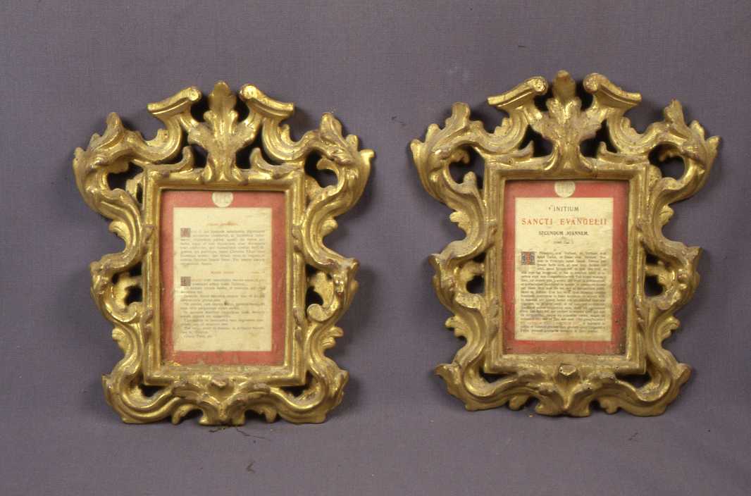 cartagloria, elemento d'insieme - ambito romagnolo (seconda metà sec. XVIII)