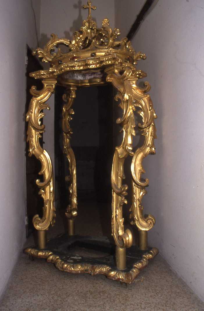 tronetto per esposizione eucaristica - ambito romagnolo (sec. XVIII)