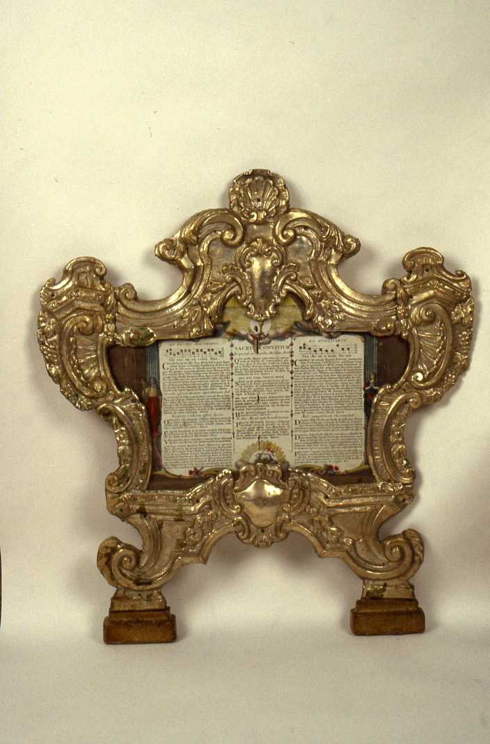 cartagloria, elemento d'insieme - ambito romagnolo (seconda metà sec. XVIII)